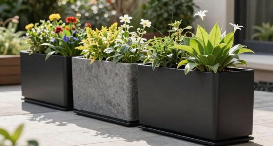 top self watering planters