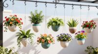 top self watering planters