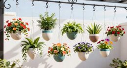 top self watering planters