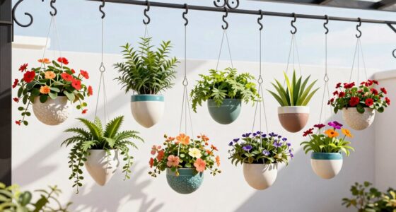 top self watering planters