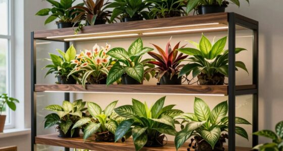 top shelves for rare plants