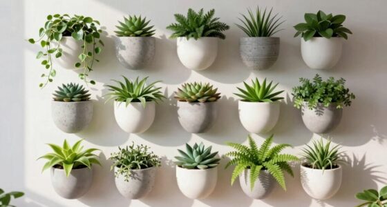 top wall mounted planters
