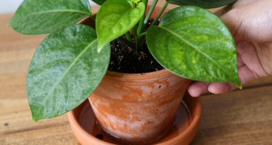 transitioning from top to bottom watering