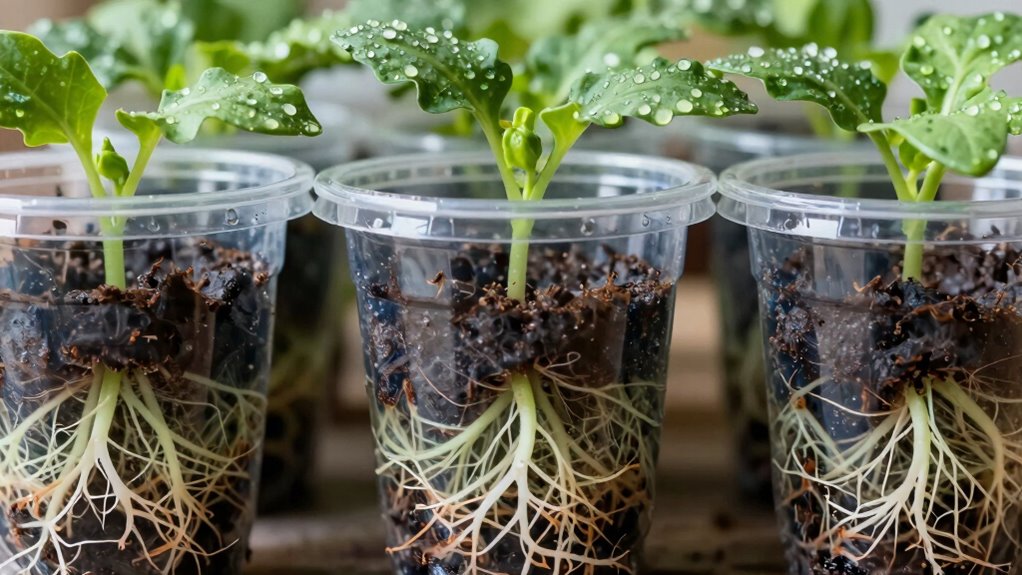 transparent pots aid learning