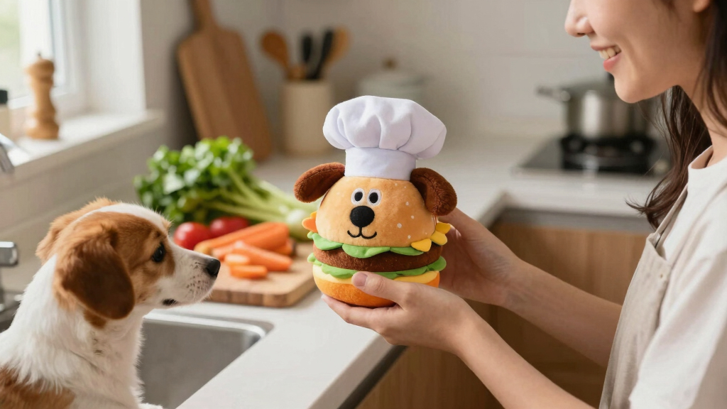 Restaurateur-Themed Dog Toys